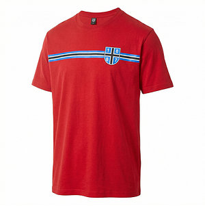 1887 T-Shirt "Balken rot"