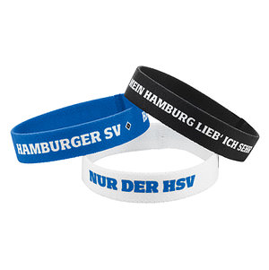 Armbänder 3er-Set "Hamburger SV"