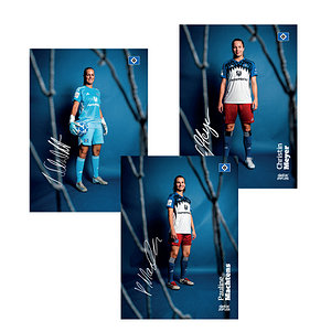 Autogrammkarten Frauen Team gedruckt 25/26