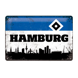 Blechschild "Hamburg"