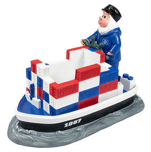 Blumentopf "Containerschiff"