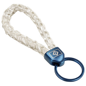 Portachiavi HSV Hamburger SV – Leuchtturm In Metallo Ed Epoxi – Blu, Bianco, Nero, Argento – 2,5 X 8,5 Cm - Foto 2