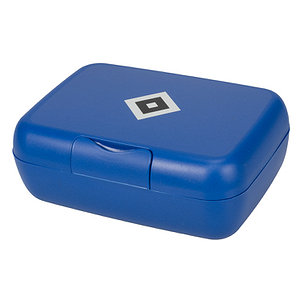 Brotdose "Raute blau"