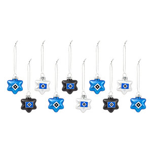 Christbaumkugeln 10er "Stern"