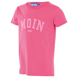 Derbe T-Shirt Kids "Moin pink"