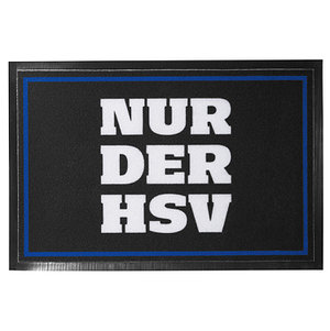 Fußmatte "Nur der HSV"