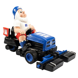 Gartenzwerg "Aufsitzmäher"