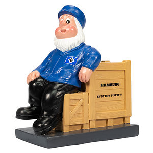 Gartenzwerg "Holzkiste"