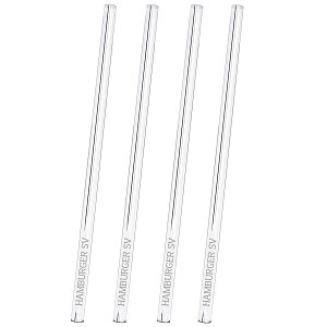 Glastrinkhalme 4er Set "Hamburger SV"