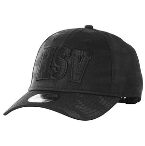 HSV Cap „Konrad“ Schwarz – Basecap Mit Camouflage-Muster, HSV-Schriftzug & Raute, Größenverstellbar