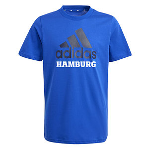 HSV adidas T Shirt Kids Hamburg blau Jetzt im HSV Fanshop bestellen