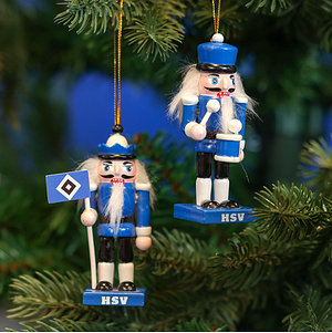 Holzanhänger 2er-Set "Nussknacker und Trommler"