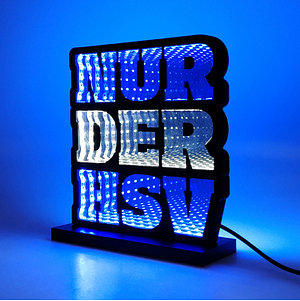 LED Licht "Nur der HSV"