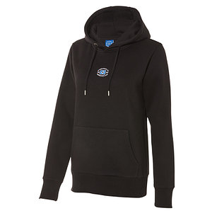 SC Kapuzenpullover Damen "Logo mittig schwarz"