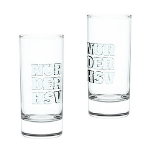 Schnapsglas 2er-Set "Hamburger SV"
