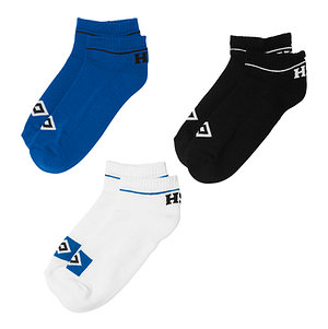 Sneakersocken 3er-Set "Blau-Weiß-Schwarz"