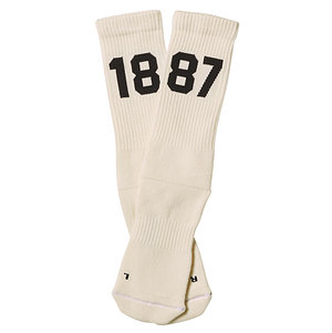 Socken "1887 offwhite-schwarz"