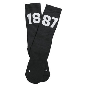 Socken "1887 schwarz-weiß"