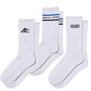 Sportsocken 3er-Set "Hamburger SV"
