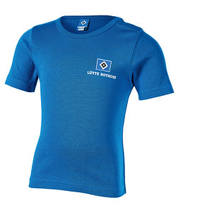 T-Shirt Baby "Lütte Rothose blau"