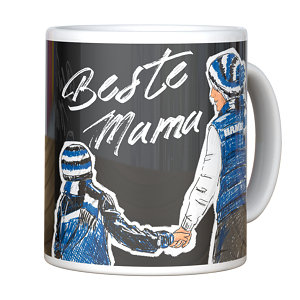 Tasse "Beste Mama schwarz"