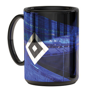 Tasse Metallic "Stadion blau"