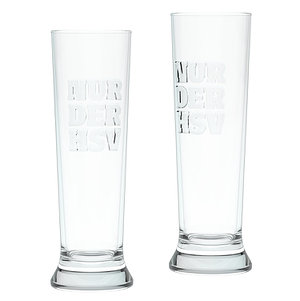 Weizenglas 2er-Set "Hamburger SV"