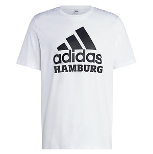adidas T-Shirt Hamburg weiß