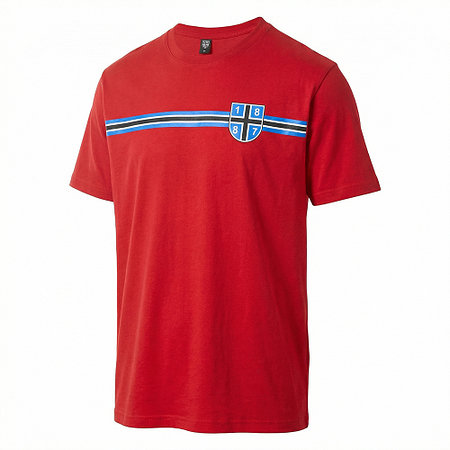 1887 T-Shirt "Balken rot"