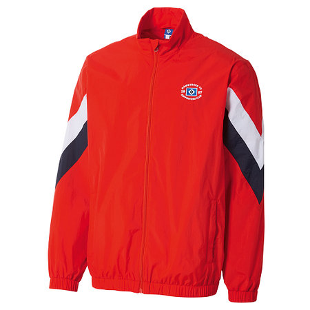 SC Trackjacke "Retro rot"