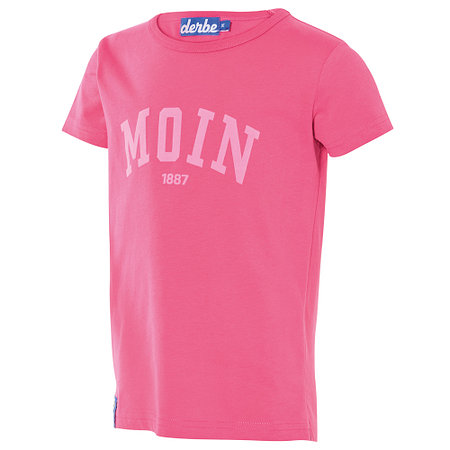 Derbe T-Shirt Kids "Moin pink"
