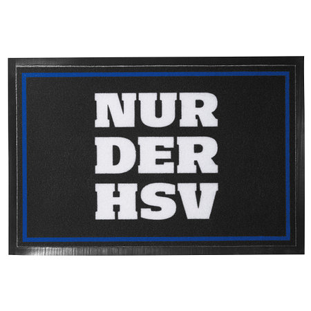 Fußmatte "Nur der HSV"