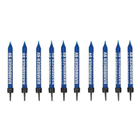 Geburtstagskerzen 10er-Set "Hamburger SV"