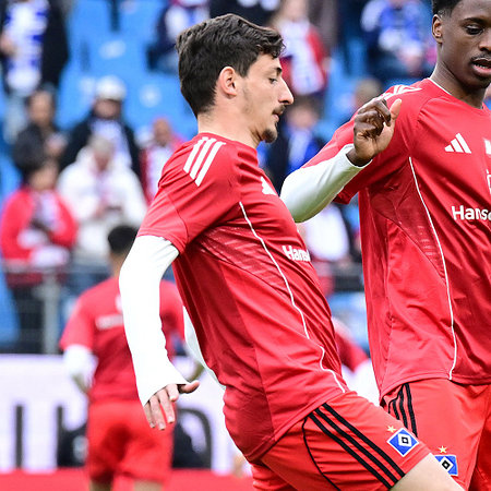 Getragenes rotes Aufwärmshirt Gocho vs. Hoffenheim