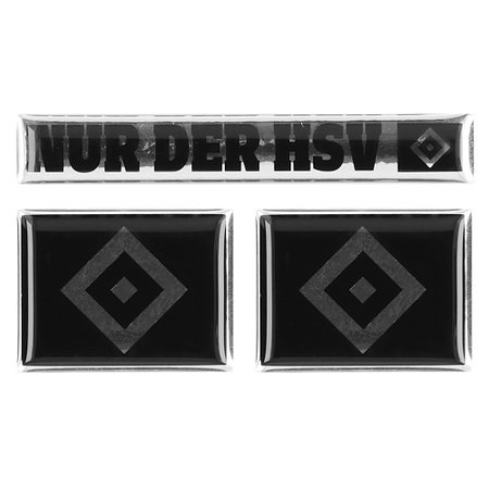 HSV 3D-Sticker 3er-Set "Nur der HSV"