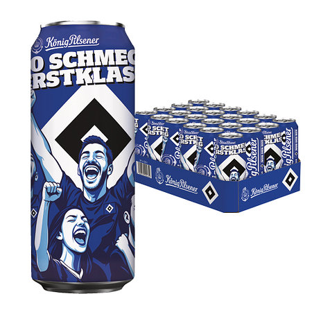 HSV Bierdose 24er-Pack "König Pilsener HSV-Edition"