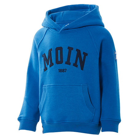 HSV Derbe Kapuzenpullover Kids "Moin blau"