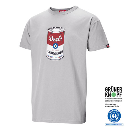 HSV Derbe T-Shirt "Labskaus grau"