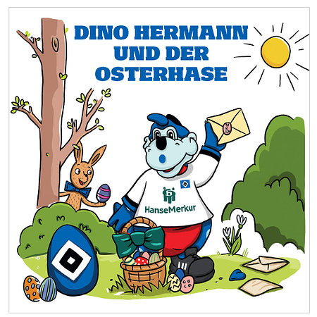 HSV Dino-Mini-Buch "Ostern"