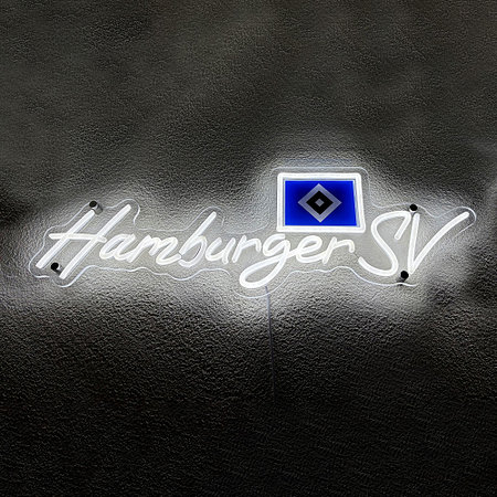 HSV LED Neonlicht "Hamburger SV"