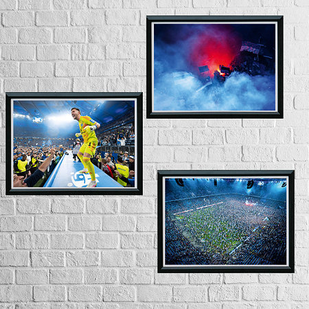 HSV Poster 3er-Set Aufstieg 24/25 "Stadion"
