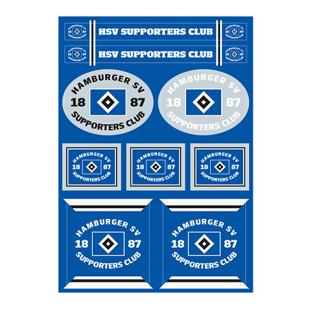 HSV SC Aufkleber-Set "Logos"