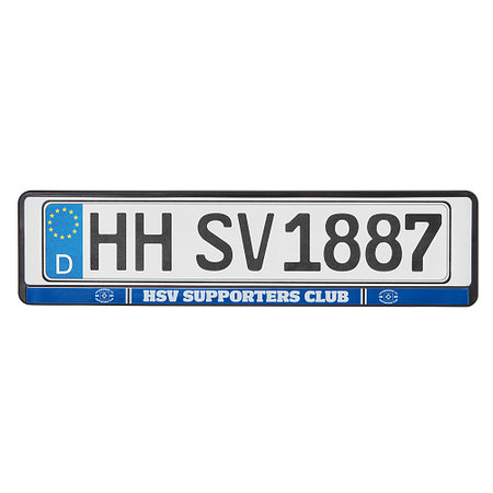 HSV SC Kennzeichenverstärker "Schriftzug"