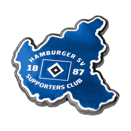 HSV SC Pin "Stadtumriss"