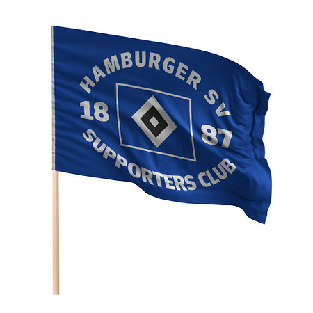 HSV SC Stockfahne "Logo" 40x60cm