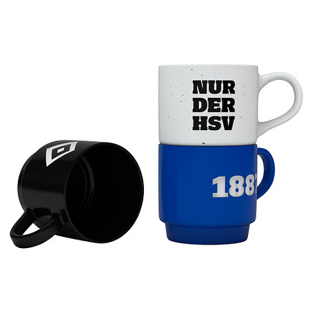 HSV Stapeltassen 3er-Set "Hamburger SV"