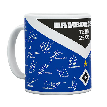 HSV Tasse "Unterschriften 25/26"