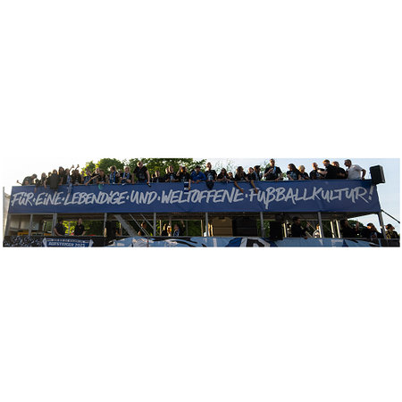 HSV Truck-Banner Aufstiegsfeier Nr. 4