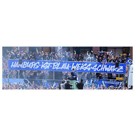 HSV Truck-Banner Aufstiegsfeier Nr. 8