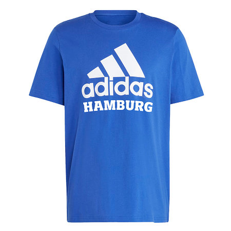 HSV adidas T Shirt Hamburg blau